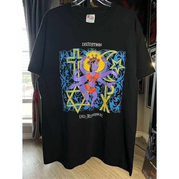 Vintage 90s Ian Anderson Divinities Tour Tee - Picture 1 of 6